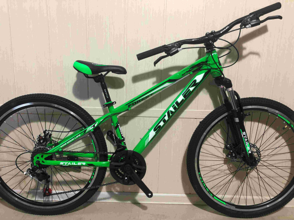 Велосипед Stailer Forest 26"зеленый-черный-белый