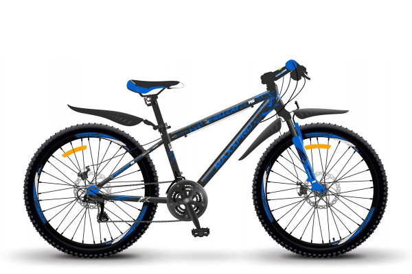 Велосипед HELLCAT 24 PRO чёрно-синий