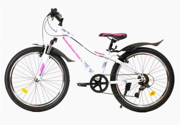 Велосипед 24" NAMELESS S4000W, белый/розовый
