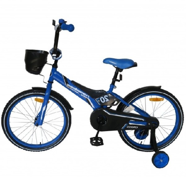 Велосипед 20" Nameless CROSS, синий/черный
