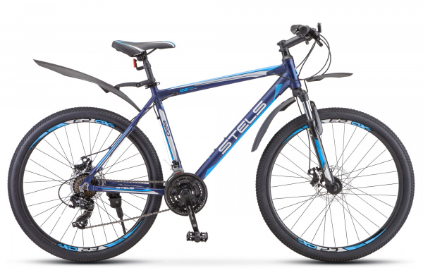 Велосипед 26 STELS Navigator-620 D 26" V010 14" Тёмно-синий 2020
