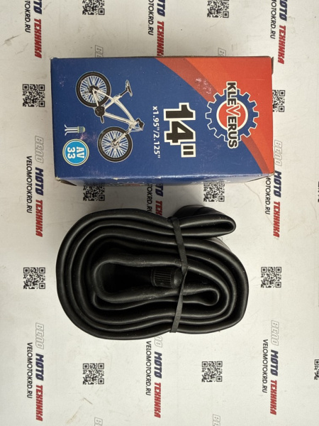 Велокамера 14"  KLEVER (AV 33)