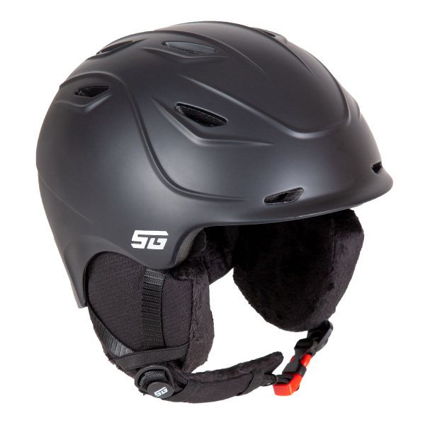 Шлем зимний STG HK005, M (54-58 см), черный