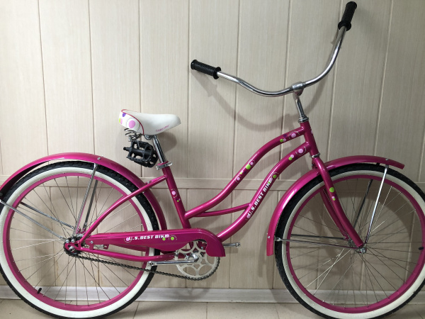 Велосипед 26 U.S.BEST BIKE розовый