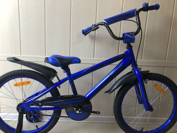 Велосипед 20" NAMELESS SPORT, синий/черный