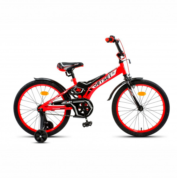 Велосипед JETSET 20" JS-2002 (красно-черный)