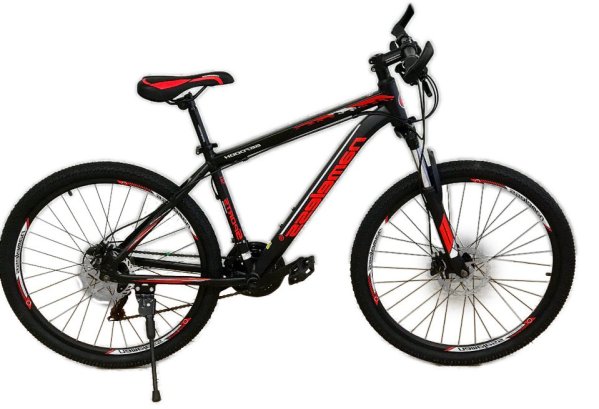 Велосипед 26" NAMELESS G6700DH, черный/красный