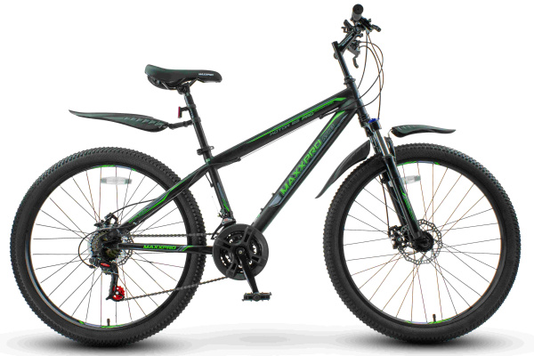 Велосипед MAXXPRO KATAR 26 (Z2600-1  14"  серо-салатовый)