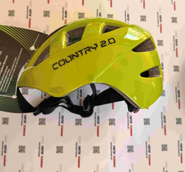 Шлем Country 2.0 Green ( Yellow)