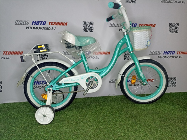 Велосипед MAXXPRO FLORINA N14-2 (зелено-белый)