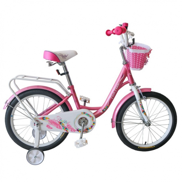 Велосипед TechTeam Firebird 20" розовый (сталь)