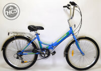 Велосипед 24 STELS Pilot-750 голубой