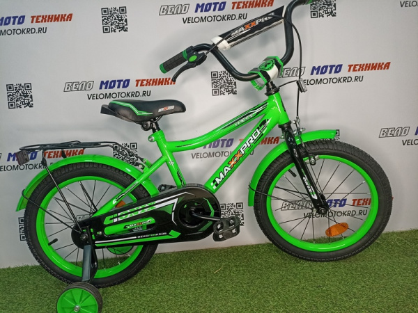 Велосипед ONIX-N16-6 зелёно-чёрный