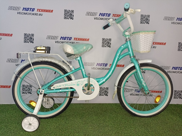 Велосипед MAXXPRO FLORINA N18-2 (зелено-белый)