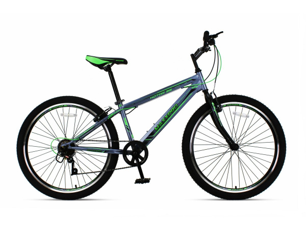 Велосипед KATAR 26 серо-зелёный