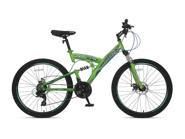 Велосипед SENSOR 26 ULTRA зелёно-чёрный