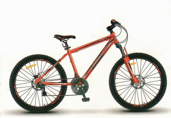 Велосипед RU HARD 27.5 N2701-1 (серо-красный)
