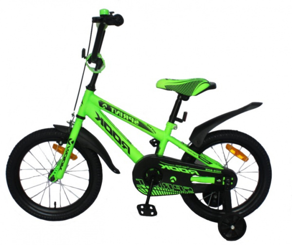 Велосипед 14" Rook Sprint, зеленый KSS140GN