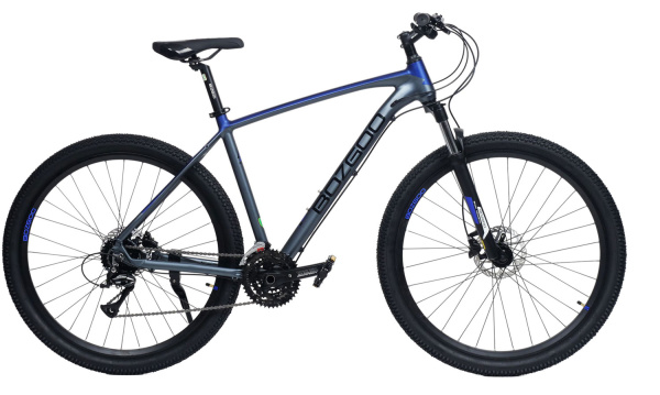 Велосипед BOZGOO Grande 29" (21" dark gray/dark blue)