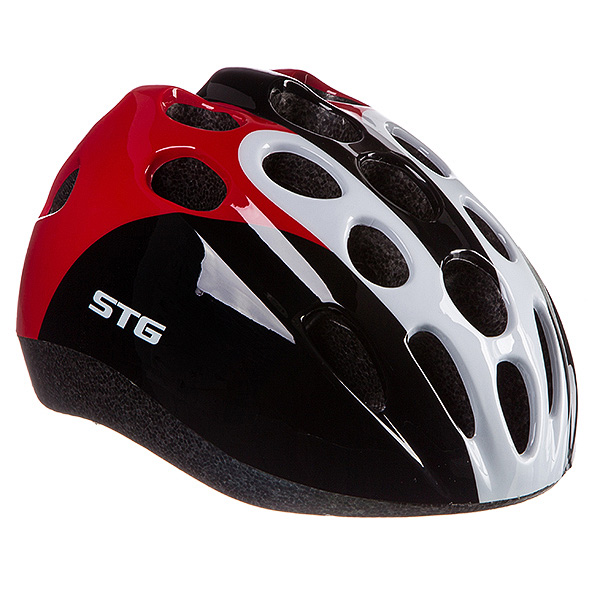 Шлем STG , модель HB5-3, размер  S (48-52 см) Черн/карсн/бел