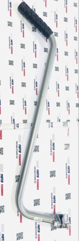 Ручка контролирующая Лёгкосъёмная Серая (с резиновой грипсой)