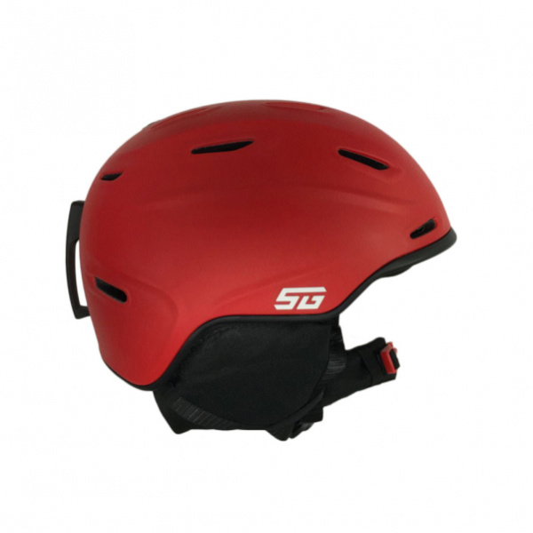 Шлем зимний STG HK004, M (54-58 см), красный