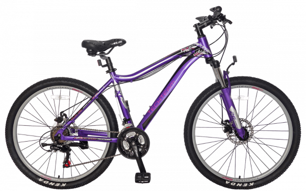 Велосипед TechTeam Elis 26"х15" фиолетовый