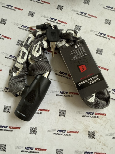Замок велосипедный цепь 800х6 mm GK105.206