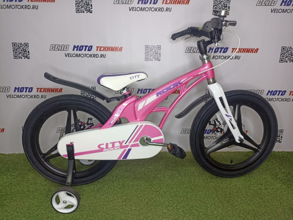 Велосипед 18" Rook City, розовый, KMC180PK