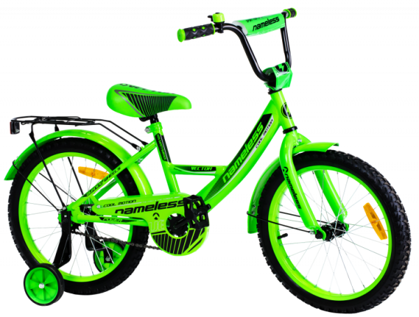 Велосипед 20" NAMELESS VECTOR, зеленый/черный