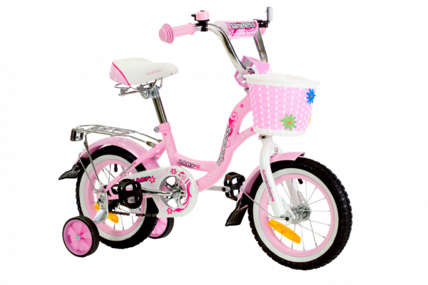 Велосипед 14" NAMELESS LADY,  розовый/белый