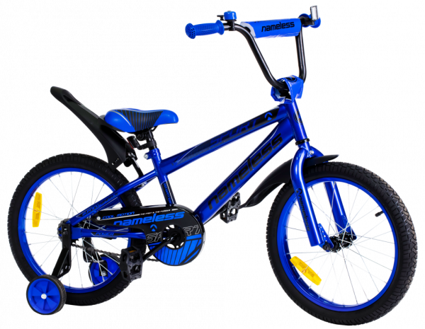 Велосипед 16" NAMELESS SPORT, синий/черный
