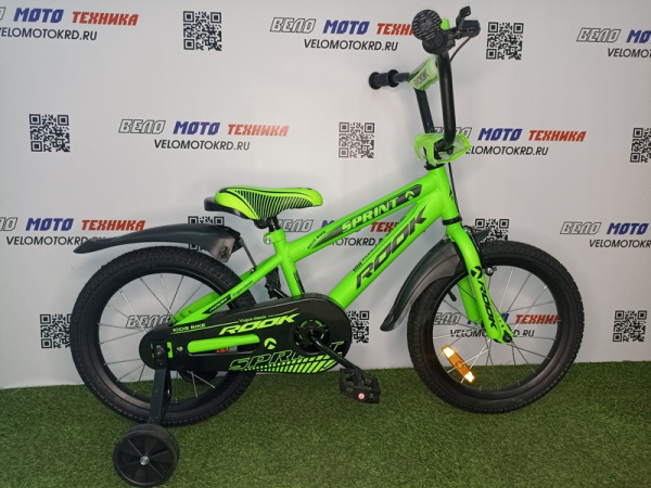 Велосипед 16" Rook Sprint, зеленый KSS160GN
