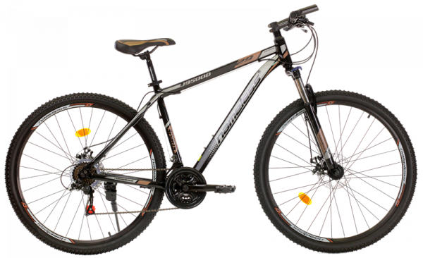 Велосипед 29" NAMELESS J9500D, черный/коричневый