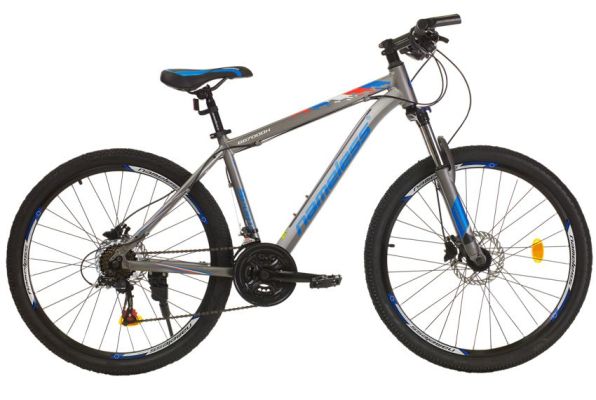Велосипед 26" NAMELESS G6700DH, серый мат /синий