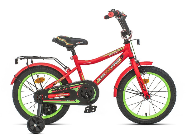 Велосипед ONIX-N16-3 красно-зелёный