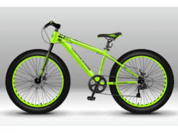 Велосипед FAT X26 M2641-2 (зелёно-чёрный)