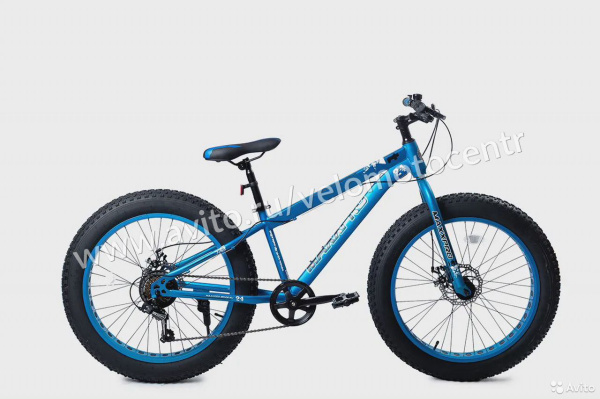 Велосипед FAT X24 N2440-3 (сине-чёрный)
